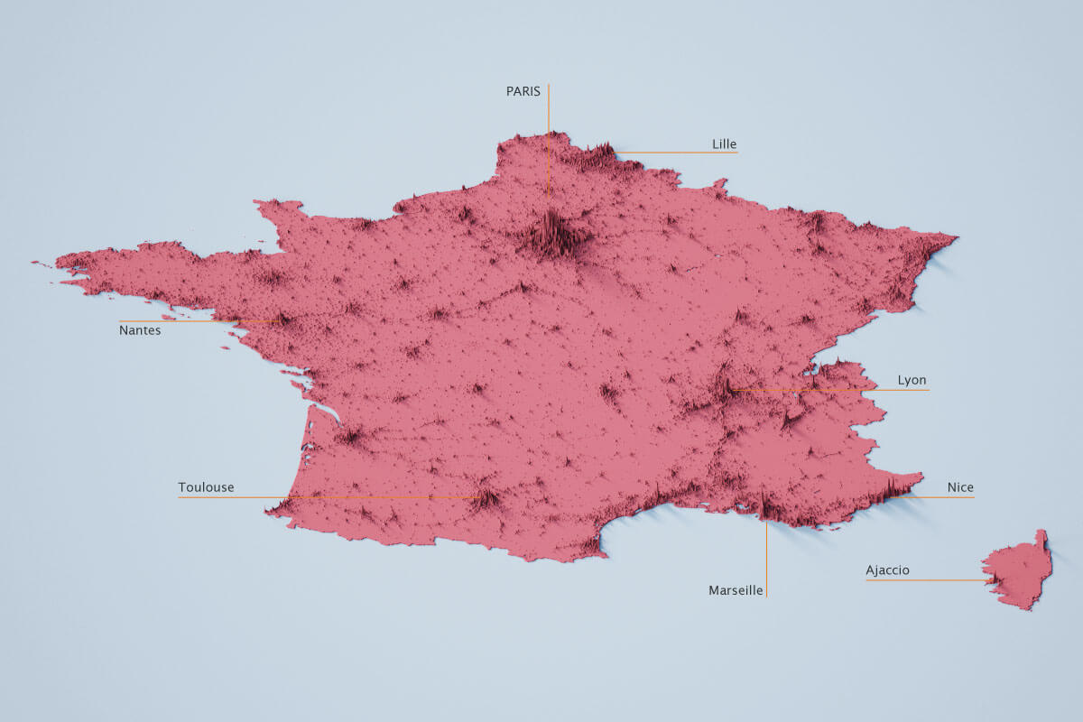 France population density